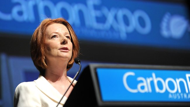Julia Gillard at the Carbon Expo