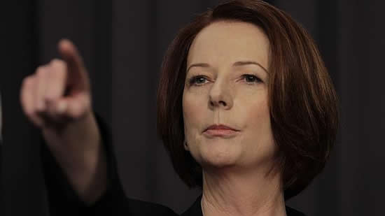 Prime Minister Julia Gillard said she would not revisit the AWU slush fund scandal because the opposition’s strategy of sleaze and smear was distracting from the government’s positive agenda Photo: Andrew Meares