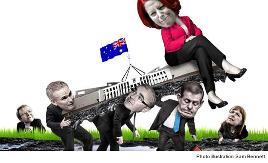 Gillard returns to a world of pain