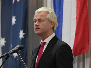 Geert Wilders in Sydney's west